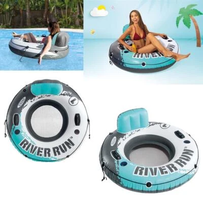 Intex Aqua River Run - XXL Schwimmring Schwimmreifen Luftmatratze - Türkis - Bild 1 von 4