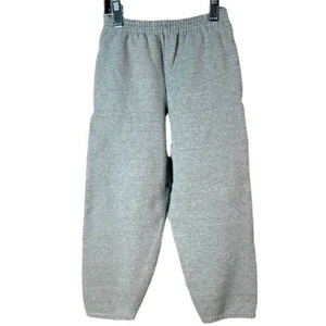 Hanes Boys Comfortblend Sweatpants Joggers Gray XS Pockets Elastic Waist Cuffs - Picture 1 of 7
