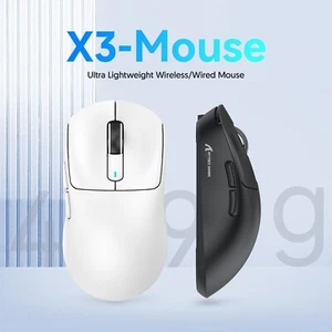 ATTACK SHARK X3 49g SUPERLIGHT 26K DPI Maus BT/2.4G Wireless/Kabelgebundene Maus - Bild 1 von 90