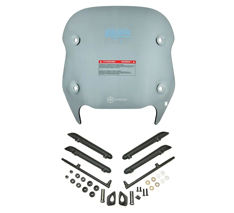 CUPOLINO FUME' KIT COMPLETO ORIGINALE PIAGGIO BEVERLY 300/400 HPE E5 2021-2022 - Immagine 1 di 1