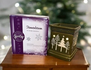 Scentsy Christmas Full Size Warmer Tannenbaum Tree Winter Holiday Rustic Decor - Picture 1 of 17