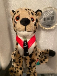 Peluche International Coca-Cola 5.5" Cheetah *NUEVO con etiquetas* d2 - Imagen 1 de 8
