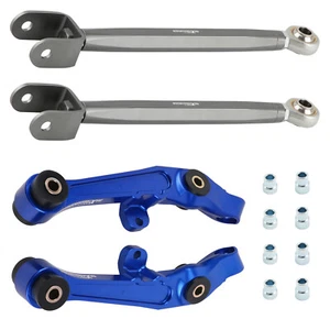 4pc Front & Rear Control Arm Toe Kit for Infiniti G35 2WD Nissan 350Z 2003-2009 - Picture 1 of 11