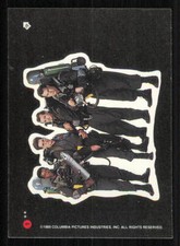 1989 Topps Ghostbusters II Stickers #9 Ghostbusters Team