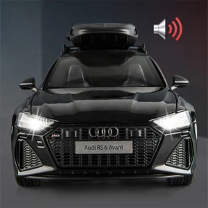 1/18 Audi RS6 Avant Station Wagon Aleación Coche Modelo Diecasts Metal Coche Deportivo Juguetes - Imagen 1 de 19