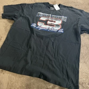 NWT DALE EARNHARDT WEEKEND WARRIOR #3 THE LEGEND LIVES ON NIKE NASCAR XL T-SHIRT - Picture 1 of 9