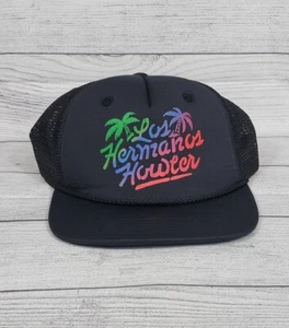 Howler Brothers Men's Trucker Snapback Hat LOS HERMANOS HOWLER- Black - Picture 1 of 3