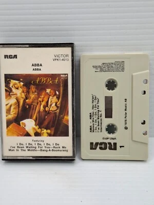 ABBA - ABBA SELF TITLED MUSIC CASSETTE - OZ SELLER - Image 1 of 2