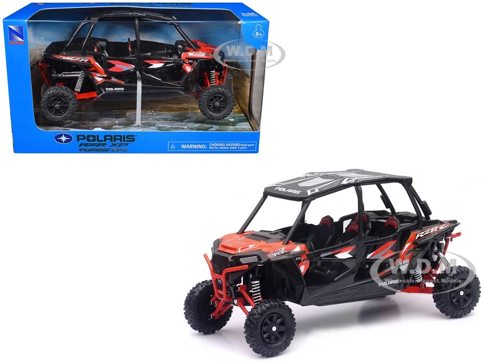 1 18 Scale Polaris RZR XP 4 Turbo EPS Spectra Orange 57843a