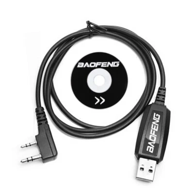 Cavo di programmazione USB per radio portatile Baofeng UV-5R UV82 GT-3 F8+ 888S UV9R