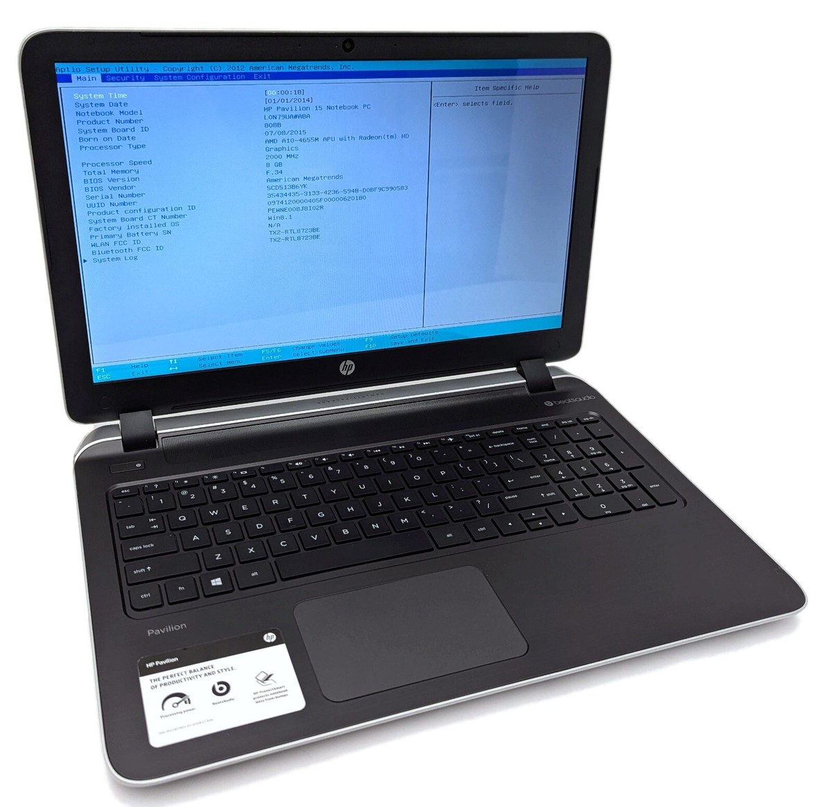 ☆HP AMD A10 12GB SSD＋HDD Win10 HP Windows 10 AMD A10 Quad-Core PC Laptops & Netbooks for