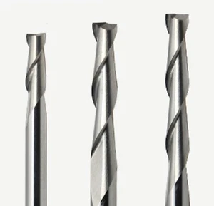 2mm DIA 22 CEL Spiral UP Cut 2 Flute Tools Solid Carbide Cutter CNC Cutters PVC - Picture 1 of 1