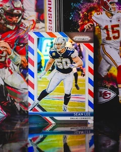 2018 Panini Prizm Sean Lee #147 Red White & Blue Prizm - Bild 1 von 2