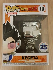 Funko Pop! Dragonball Z: Vegeta SILVER CHROME Figura Bobble Head - Imagen 1 de 6