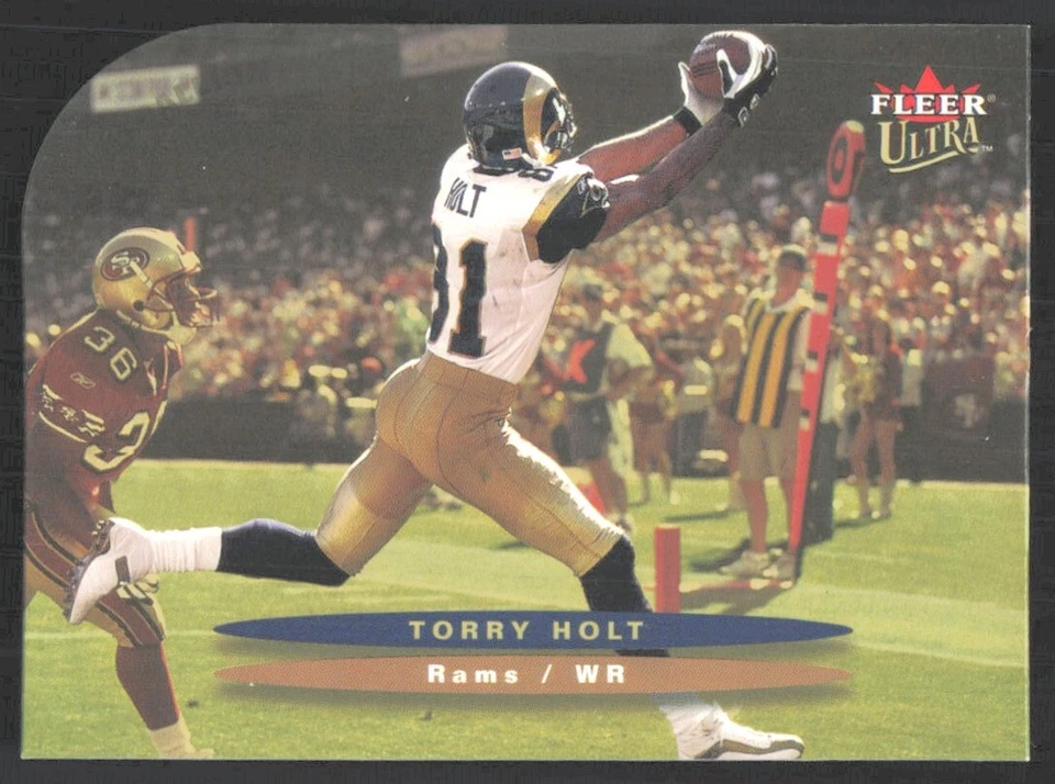 2003 Fleer Ultra Gold Medallion Torry Holt St. Louis Rams #128 - Image 1 of 2