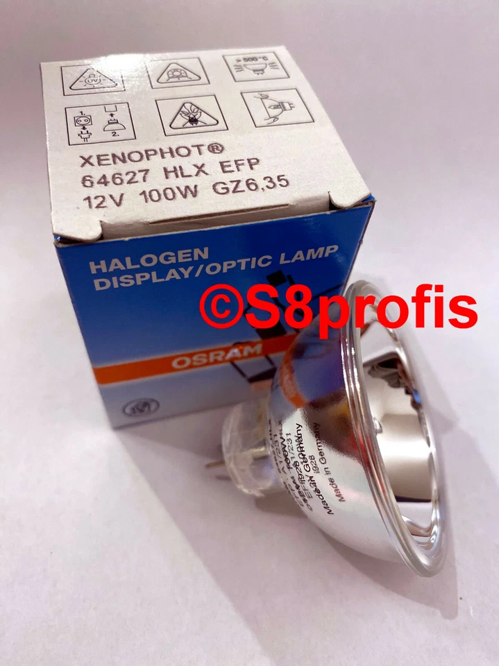 📽 Projektionslampe Lampe für Super-8 Filmprojektor Projektorlampe 12V / 100W - Image 1 of 1