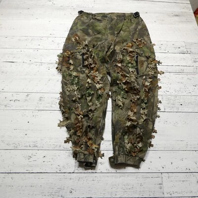 Whitewater Outdoor Ghillie Suit Pants Size Large RealTree Hardwood Camo Hunting - Image 1 of 4