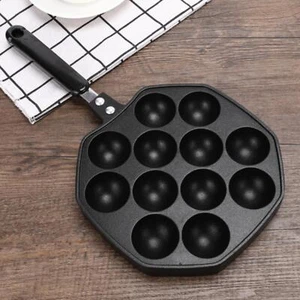 Grillplatte, Takoyaki-Pfanne für Zuhause, Küche, Poffertjes, - Bild 1 von 10