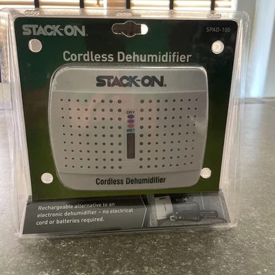 New Stack On Cordless Dehumidifier SPAD-100 Sealed Plug In - Image 1 of 4