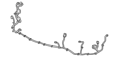Genuine GM Front Fog Lamp and Front Object Sensor Wiring Harness 84314384 - Image 1 of 4