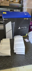 EMPTY PS5 BOX ONLY PS5 PlayStation 5 BOX ONLY *NO CONSOLE* 1tb Disc Free Inserts - Picture 1 of 3