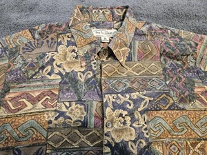 Camicia Tori Richard uomo media Honolulu hawaiana modello raro cotone prato - Foto 1 di 5