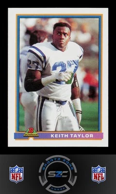 Keith Taylor - 1991 Bowman Card# 204 - Image 1 of 2