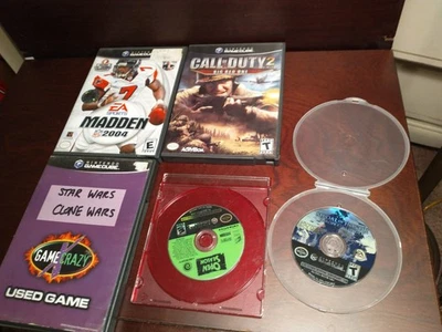 Lote GameCube, Call of Duty, Clone Wars, Madden, Open Season, MoH, Nintendo 313 Foto 1 de 4