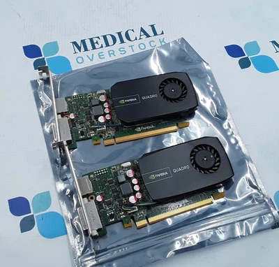 Nvidia Quadro 600 Graphics Card GF108 DDR3 1024MB Set of 2 - Image 1 of 4