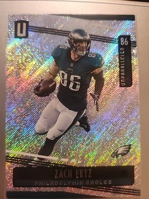 2019 Panini Unparalleled - Zach Ertz #104 - Image 1 of 2