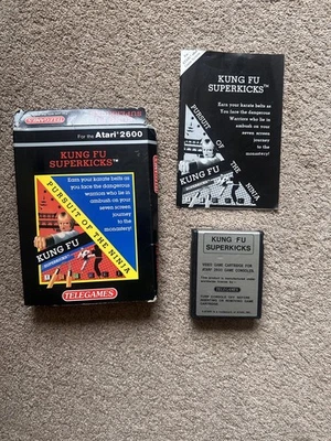 Atari 2600 "Kung Fu Superkicks" Boxed with Instructions - Image 1 of 3