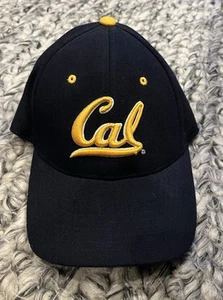 NCAA CAL GOLDEN BEARS BASEBALL CAP FITTED 7-1/8" ZEPHYR NCAA LICENSED BLUE - Picture 1 of 6