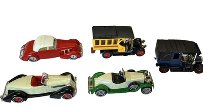 Models Of Yesteryear Matchbox Die Cast Car LOT 5 1937 Cord Stutz Auburn Renault - Image 1 of 4