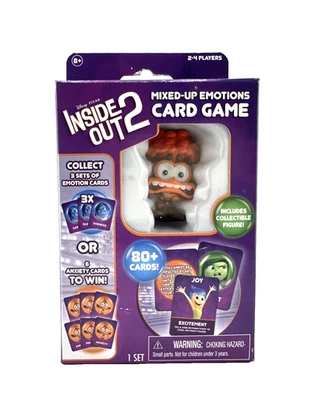 Juego de cartas Just Play Disney & Pixar Inside Out 2 emociones mezcladas - 1 juego Foto 1 de 4