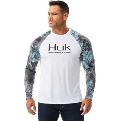Camisa de pesca de manga larga protectora solar HUK para hombre - talla XL - NUEVA CON ETIQUETAS Foto 1 de 4
