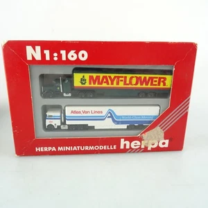 Herpa 065054 Spur N  1:160 US Truck Set Mayflower und Atlas Van Lines neuwertig - Bild 1 von 4