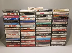 Heavy Metal Hard Rock Lot Cassette Tapes 80s 90s - Picture 1 of 4