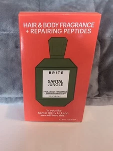 Nuevas fragancias para cabello y cuerpo Brite / péptidos reparadores - Santal Jungle 3,38 oz - Imagen 1 de 4