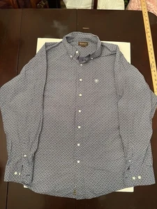 ARIAT MENS LONG SLEEVE BUTTON DOWN SHIRT Size XXL - Picture 1 of 7