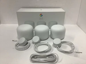 Google Nest Wifi Router and 2 Access Points GA00823-US - Afbeelding 1 van 3