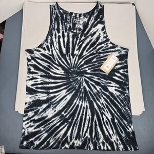 U.S. Vintage Men's Tydye Tank Top, Size XL, Blue - Picture 1 of 6
