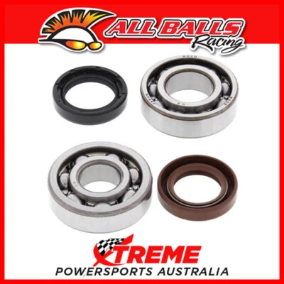 Yamaha YZ100 1982-1983 Crankshaft Main Bearings & Seal Kit All Balls - Image 1 of 3