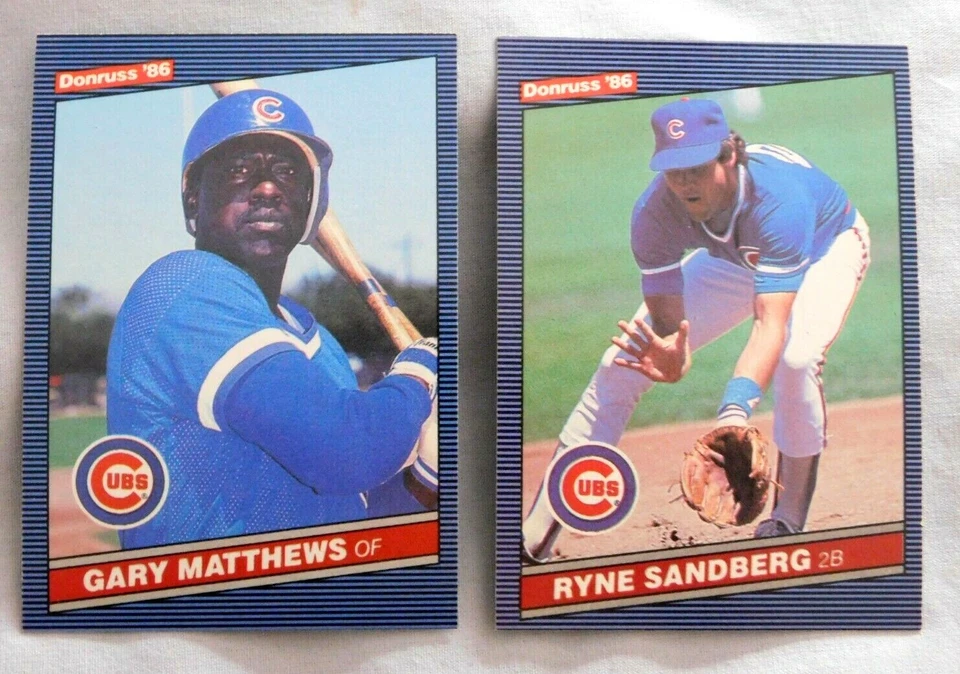 Tarjeta de béisbol Donruss Chicago Cubs 1986 elige una Foto 1 de 1