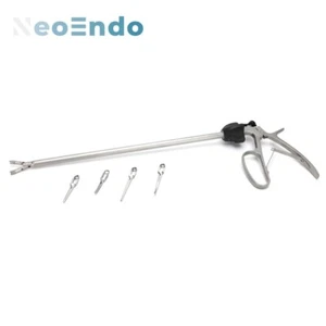 Aplicadores laparoscópicos de abrazadera para bulldog con 4 clips instrumentos de 10 mm - Imagen 1 de 10