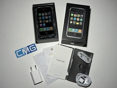 Apple iPhone 1. Generation 8 GB 2G 1G 1st Gen 8GB A1203 Model 2007 OVP IOS 2.0.2 - Bild 1 von 4