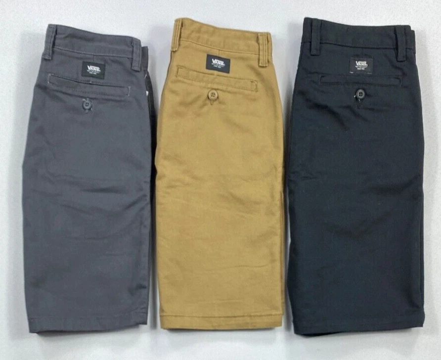 NEW Boy's Youth Vans 19" Authentic Stretch Shorts - Image 1 of 1