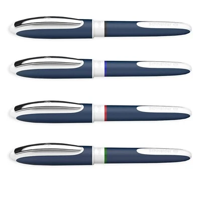 Schneider One Change Rollerball Pen with Ink Cartridge - 0.6mm - 4 Colours - Image 1 of 4
