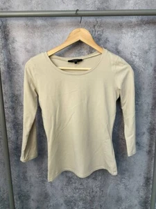 Weekend Max Mara Blouse Shirt Top Size (M) Beige - Picture 1 of 8