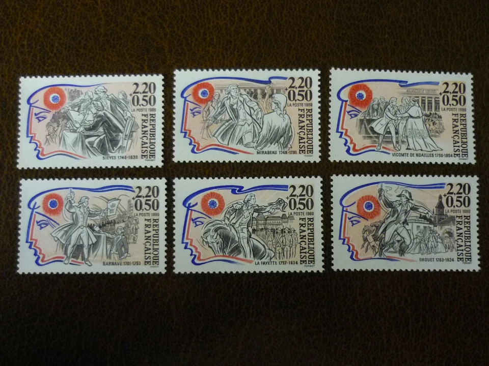 FRANCE 1989 Red Cross Fund set of 6 MINT never hinged  SG 2863 - 2868 - Image 1 of 1