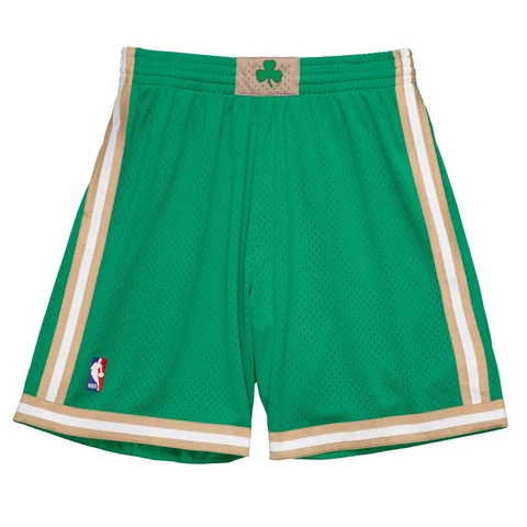Boston Celtics Mitchell & Ness NBA Authentic Swingman Men's Shorts St. Patrick's Cover